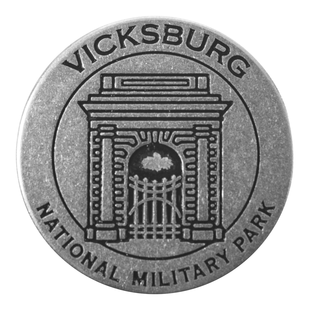 Vicksburg National Military Park token front