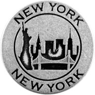 New York CIty token front