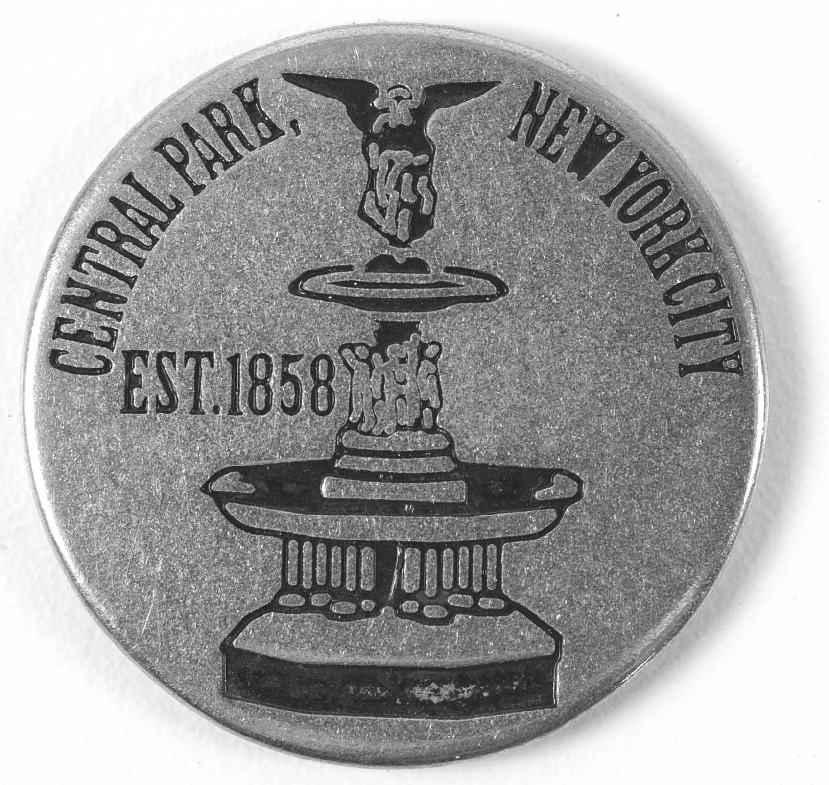 Central Park Conservancy  token front