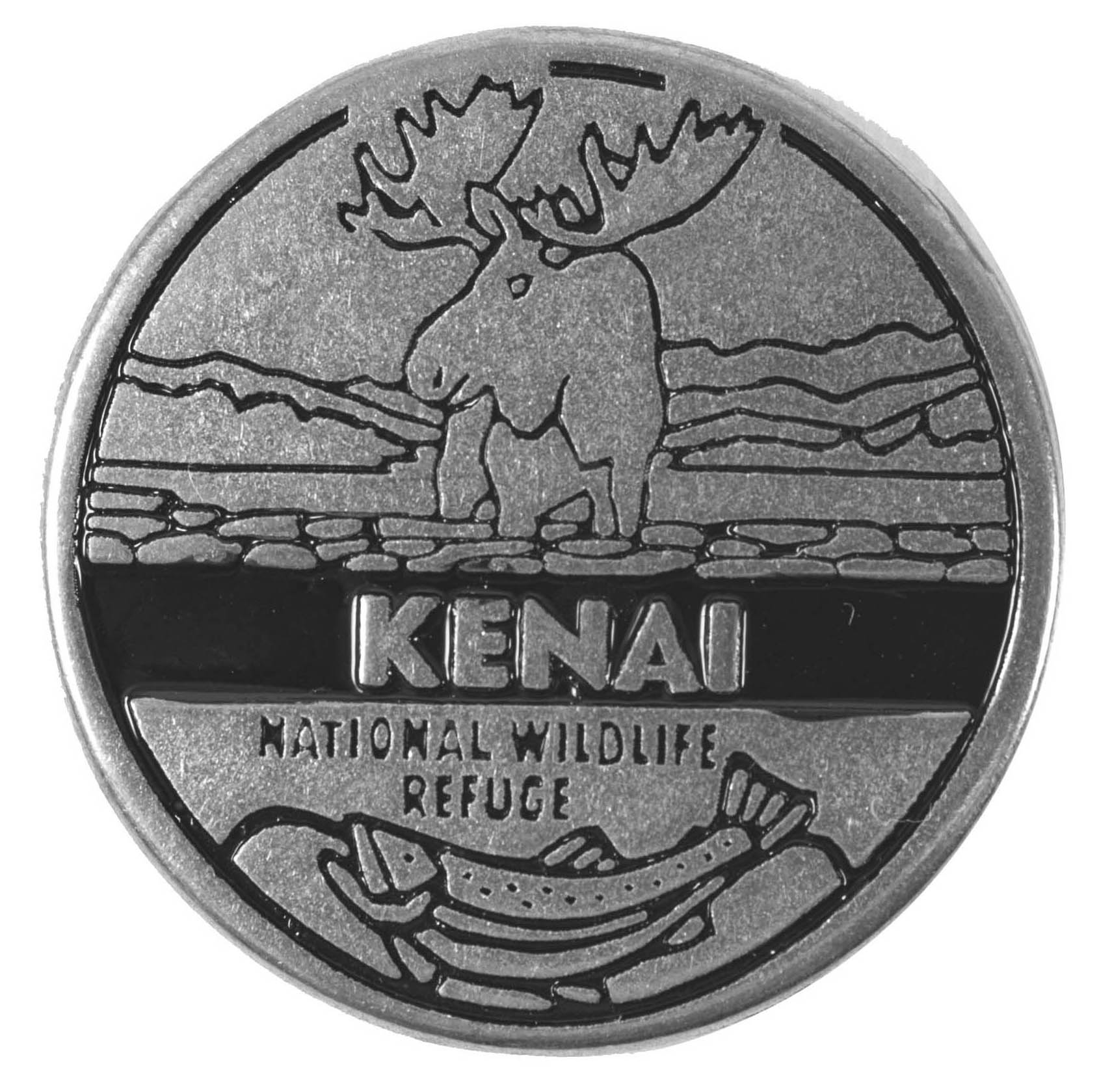 Kenai National Wildlife Refuge token back