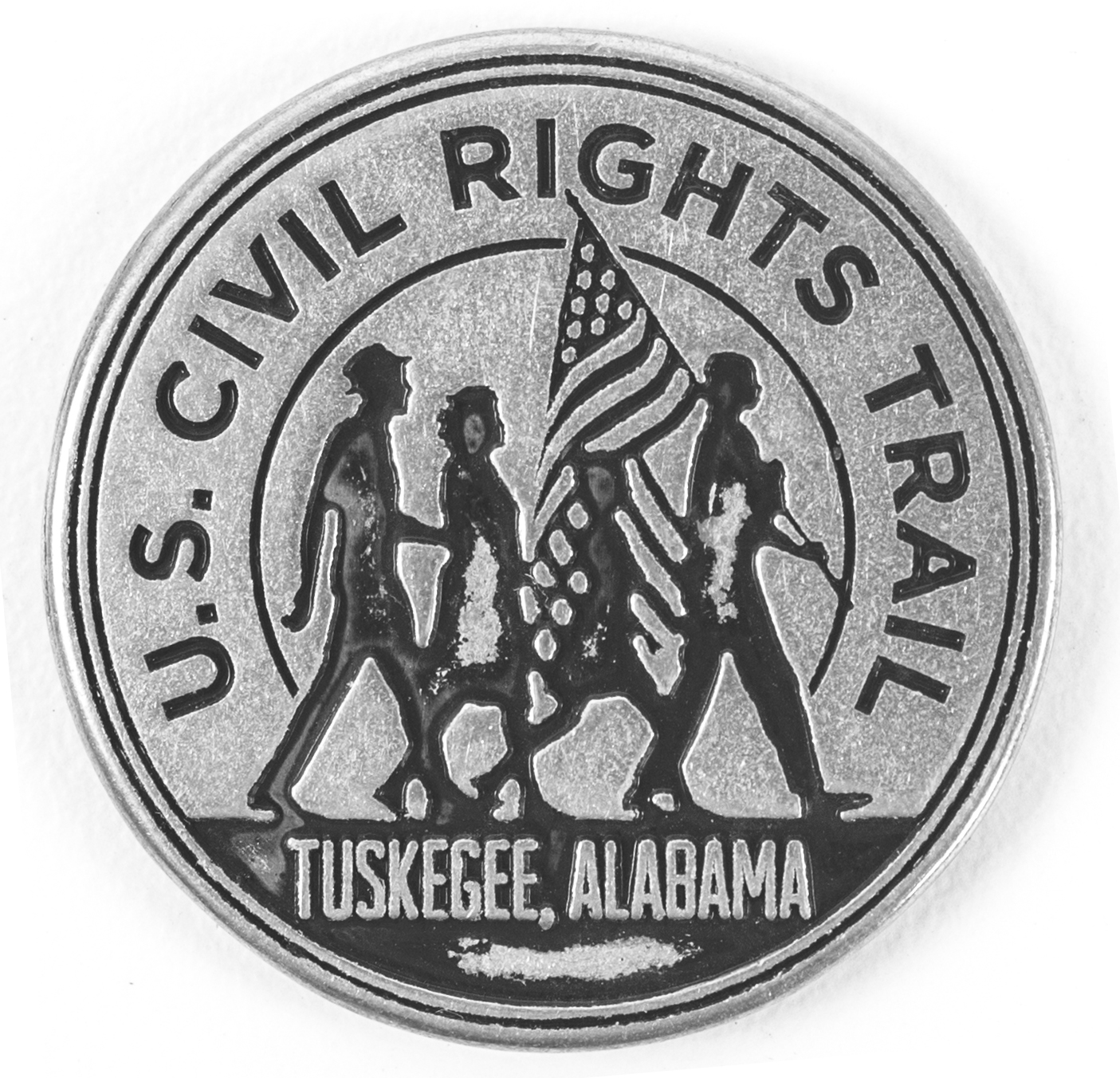 Tuskegee Institute National Historic Site token back