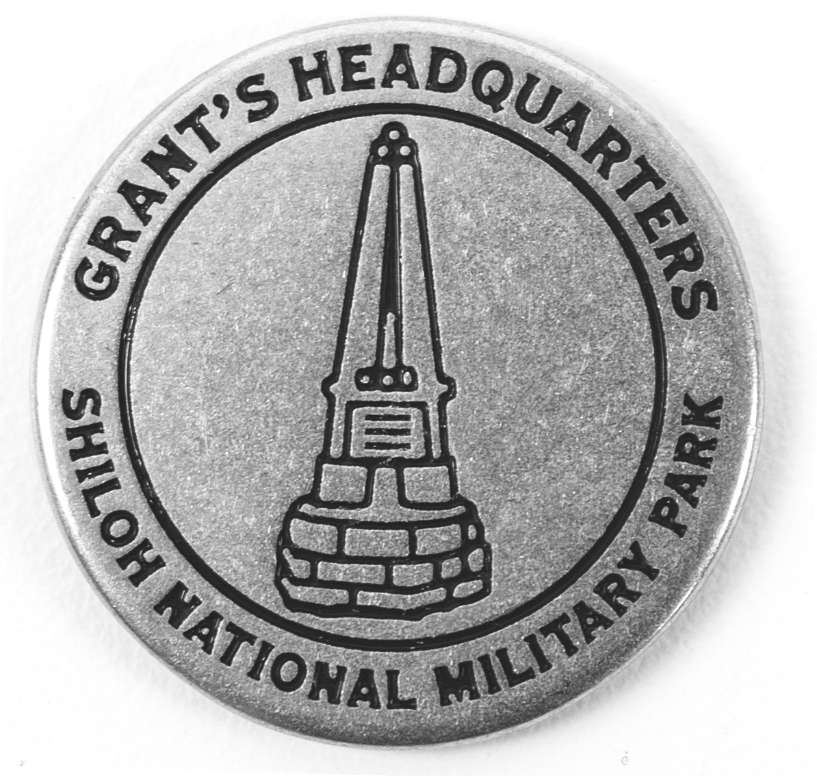 Shiloh National Military Park  token back