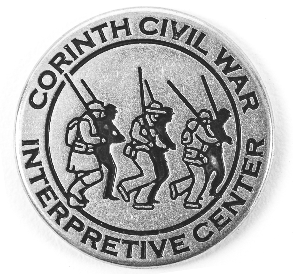 Corinth Civial War Interpretive Center token front