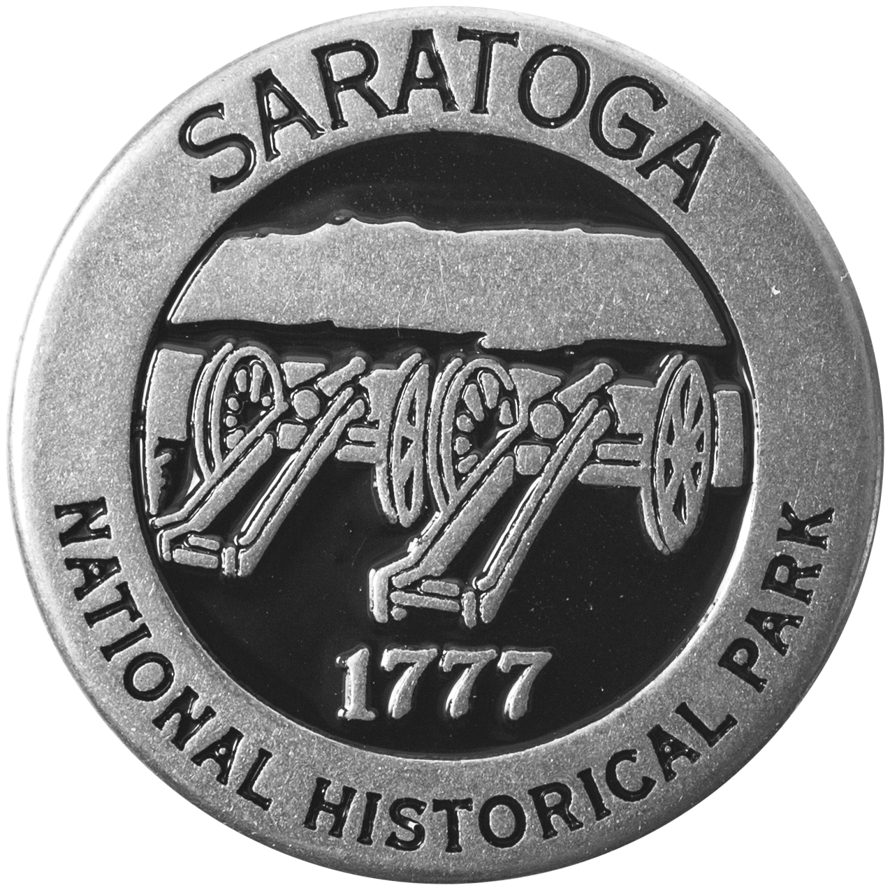 Saratoga National Historical Park token back