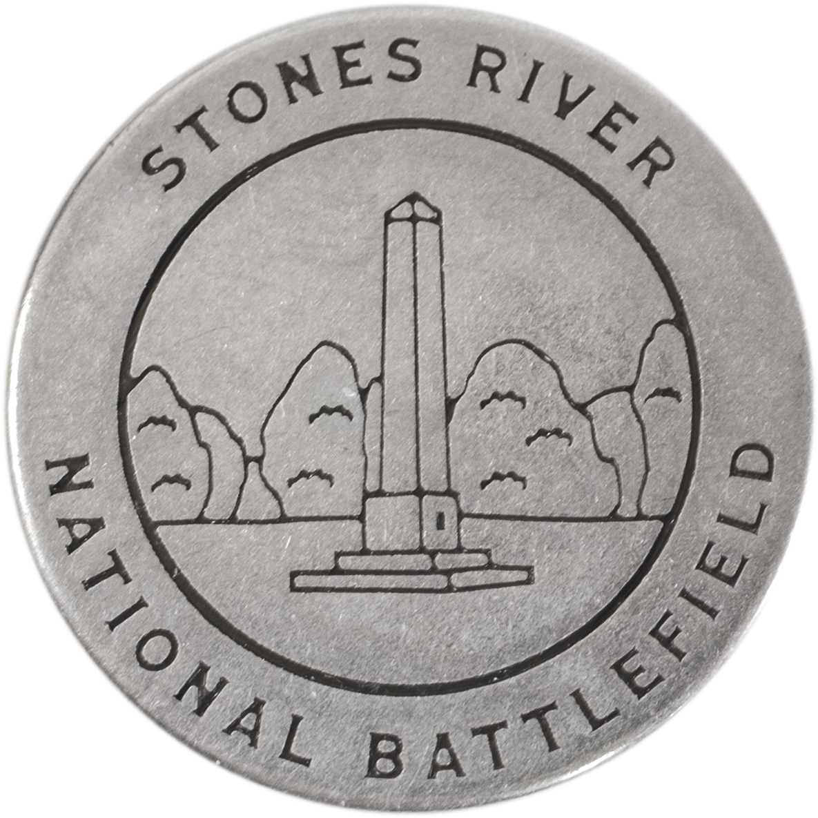 Stones River National Battlefield token front