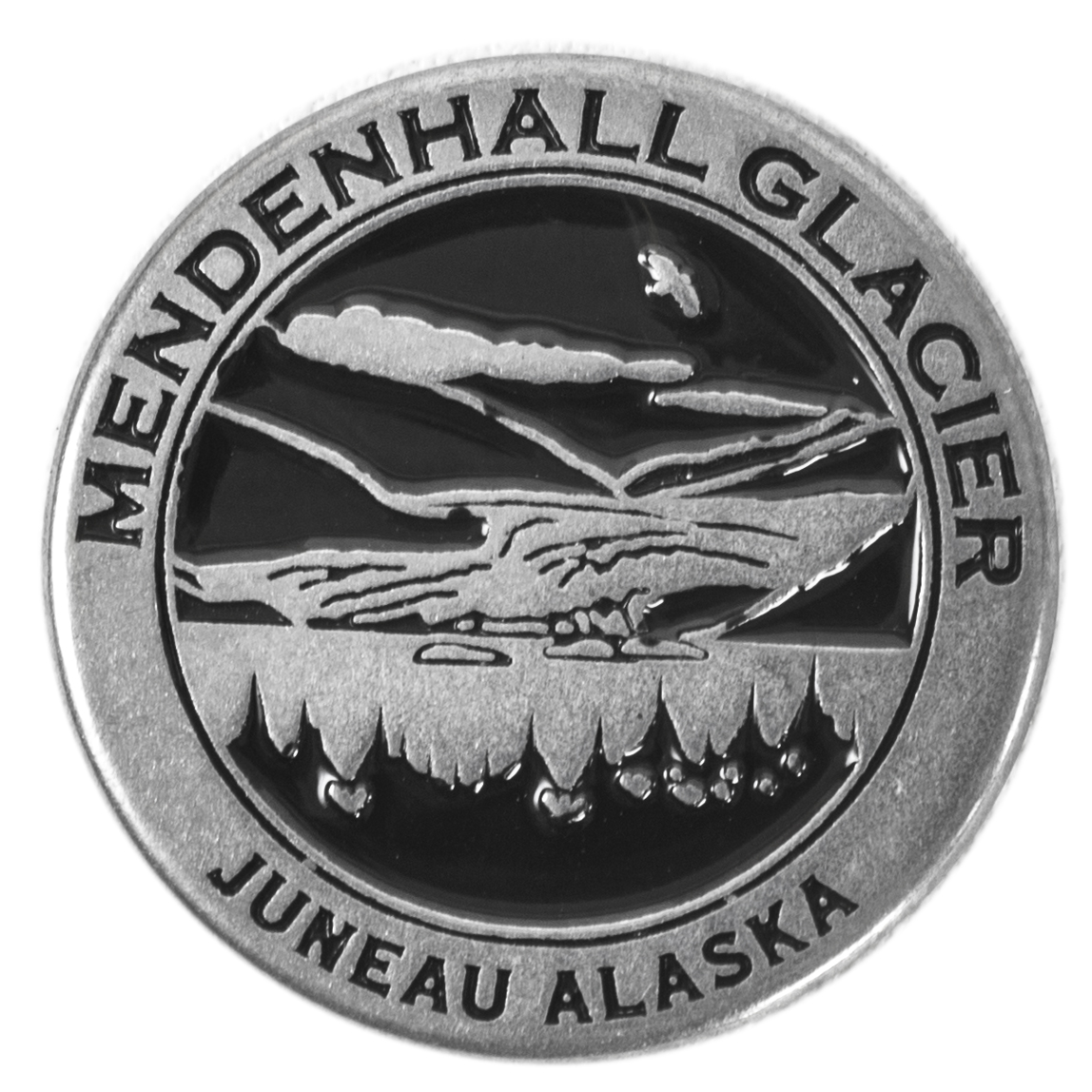 Mendenhall Glacier token front