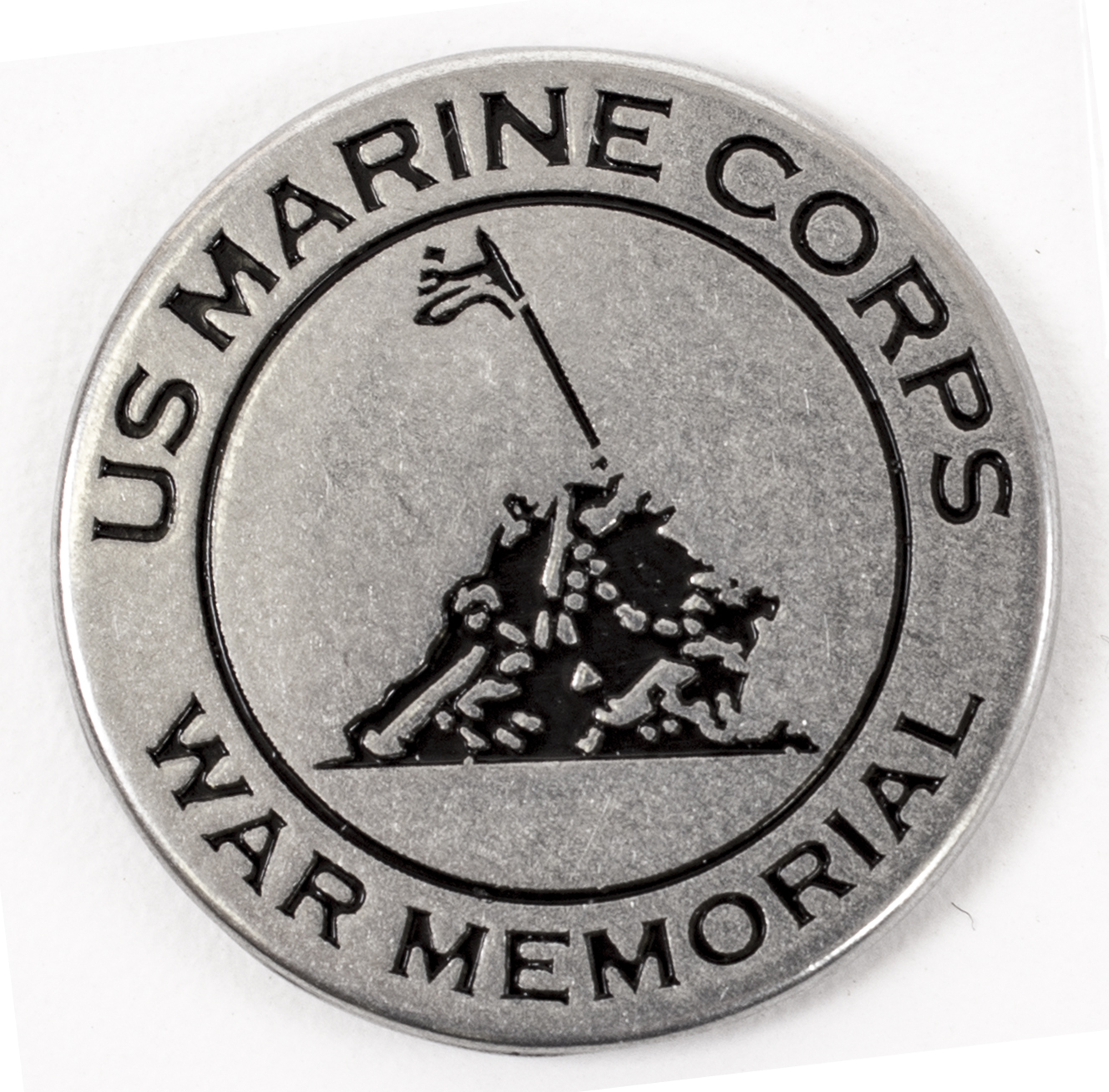 US Marine Corps War Memorial  token back