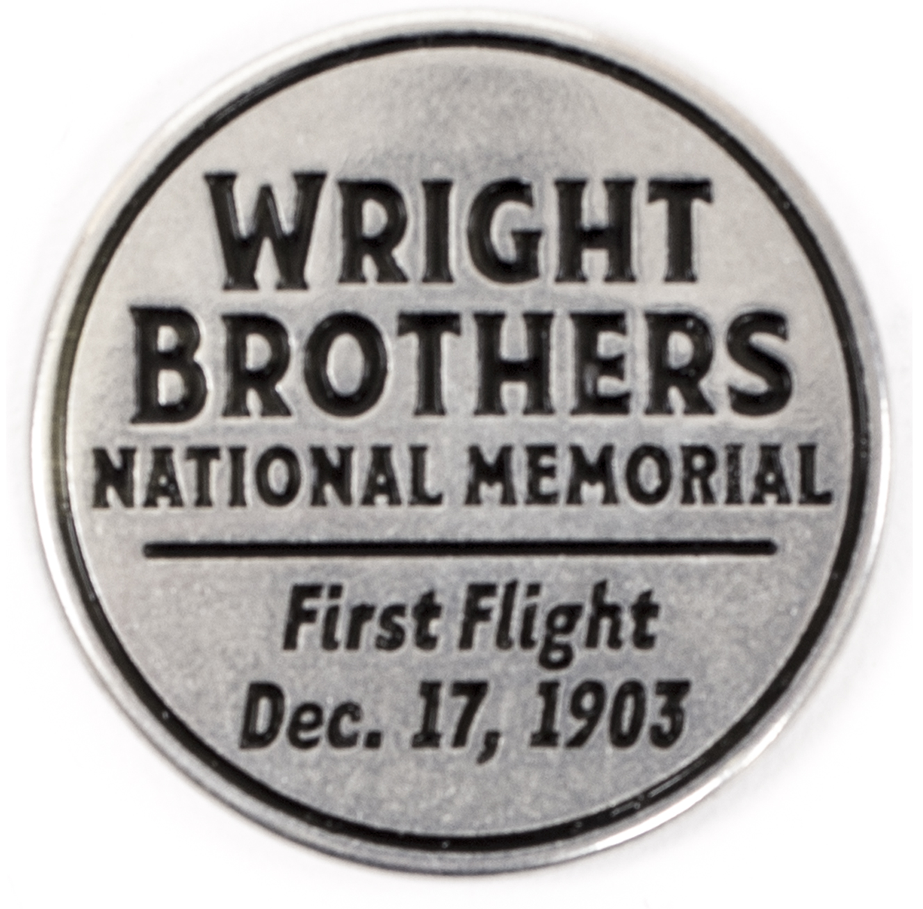 Wright Brothers National Memorial token back