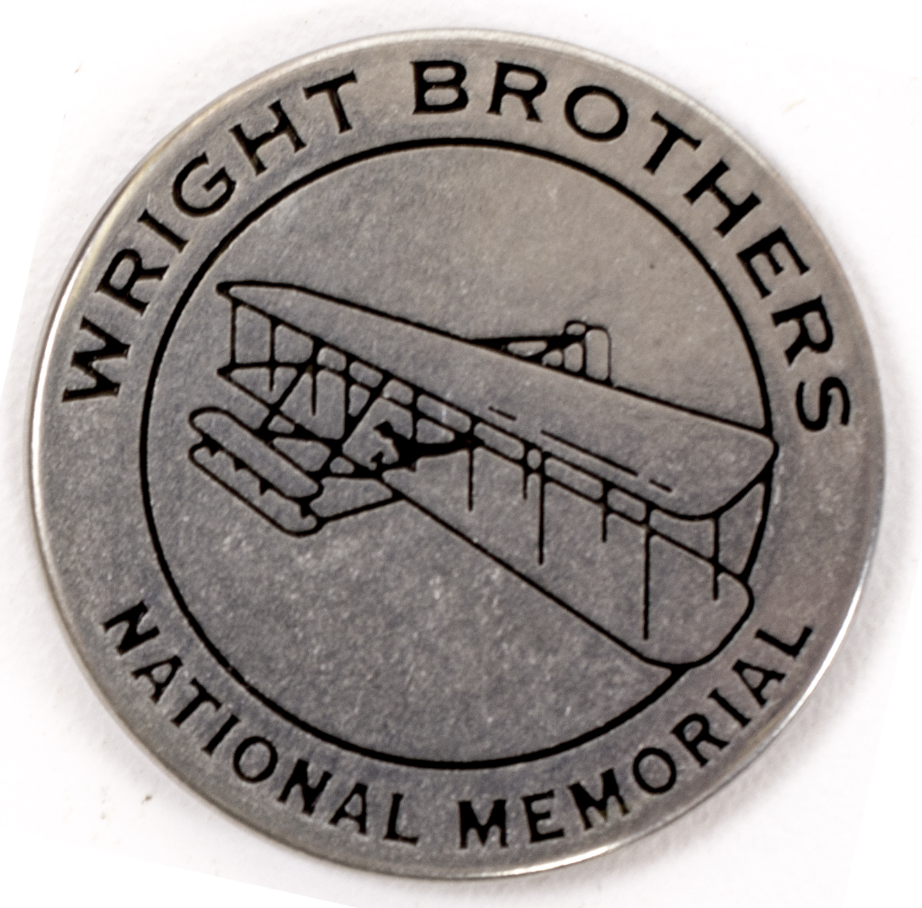 Wright Brothers National Memorial token back