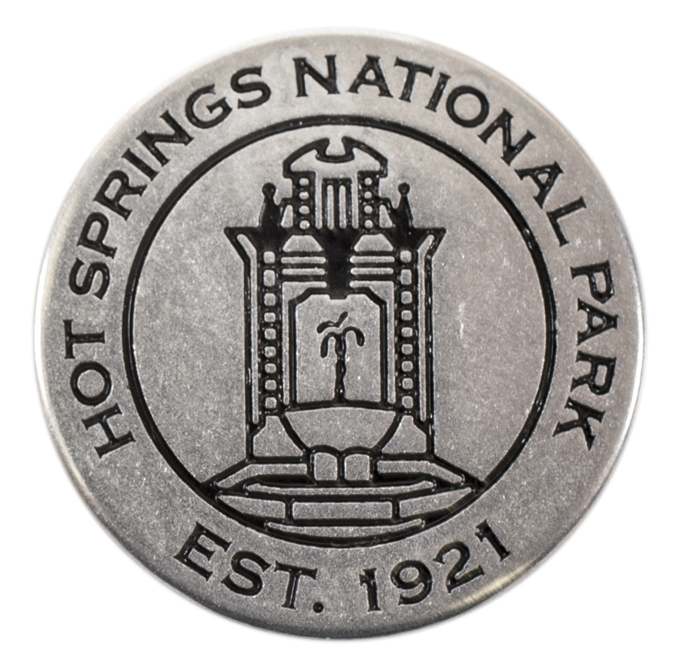 Hot Spring National Park token front