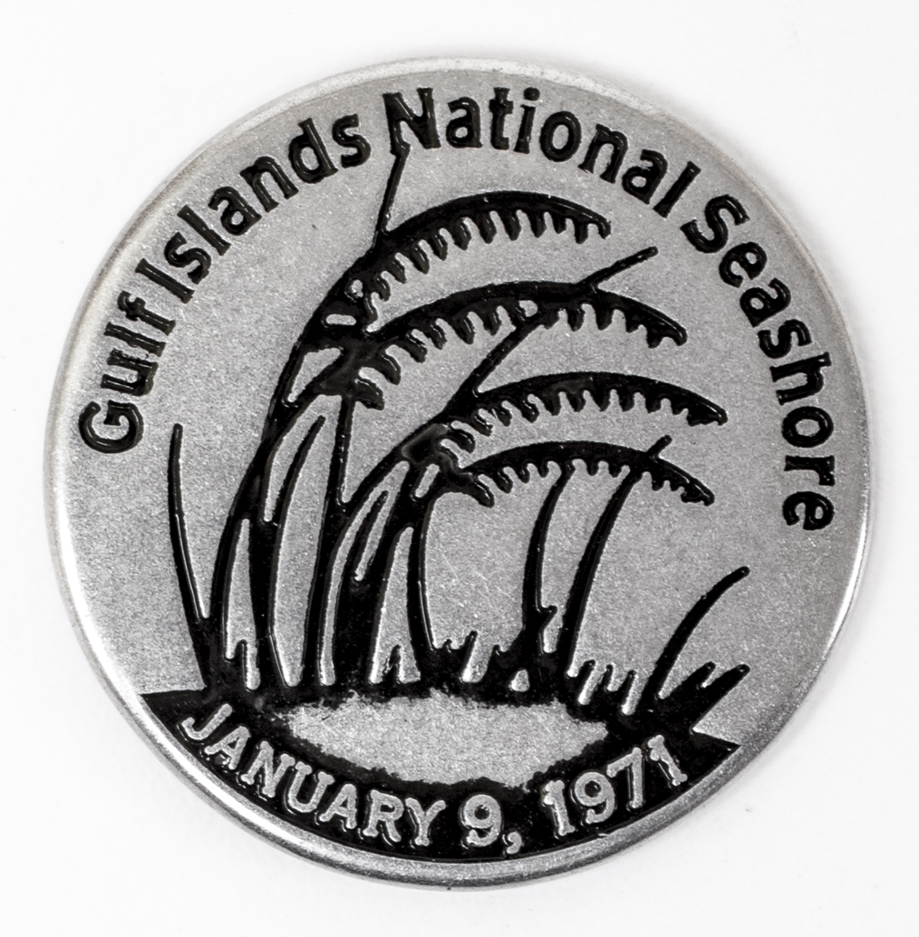 Gulf Island National Seashore token back