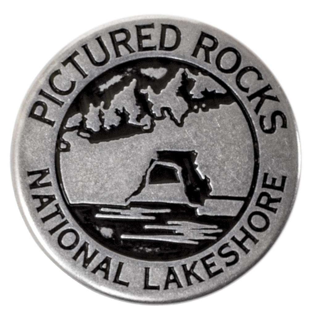 Pictured Rocks National Lakeshore token back