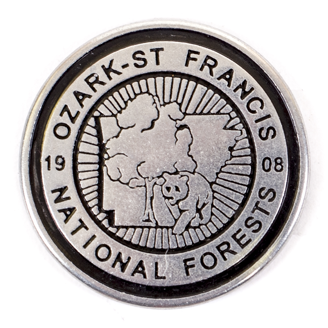 Ozark St Francis National Forest  token front