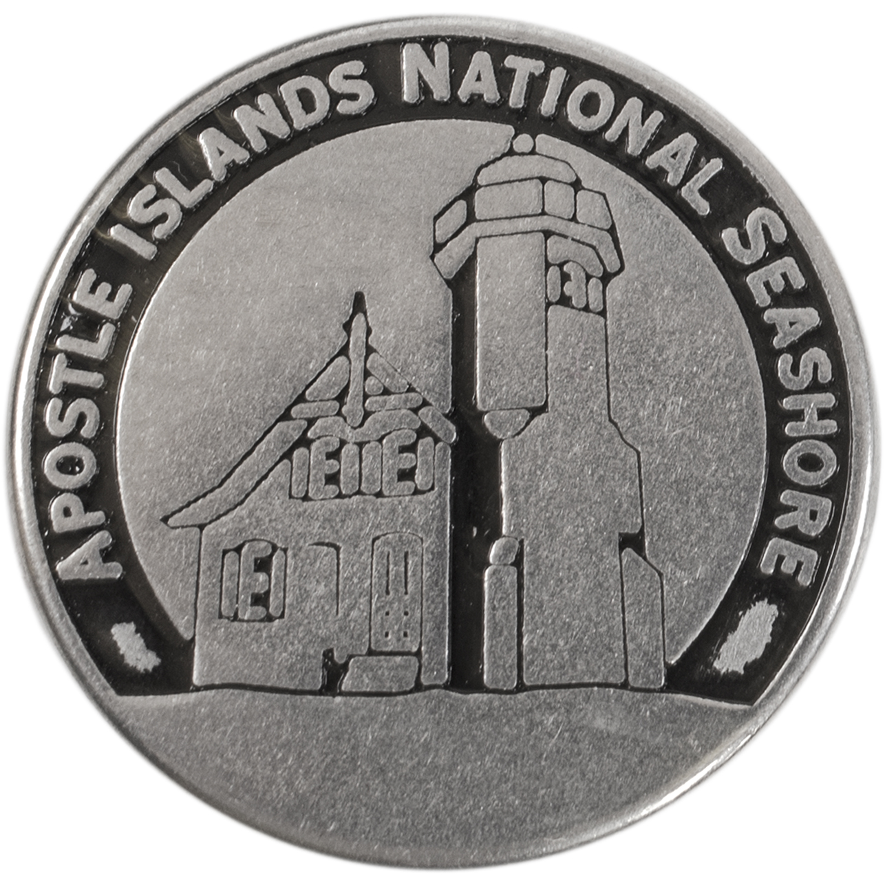 Apostle Islands National Lakeshore token front