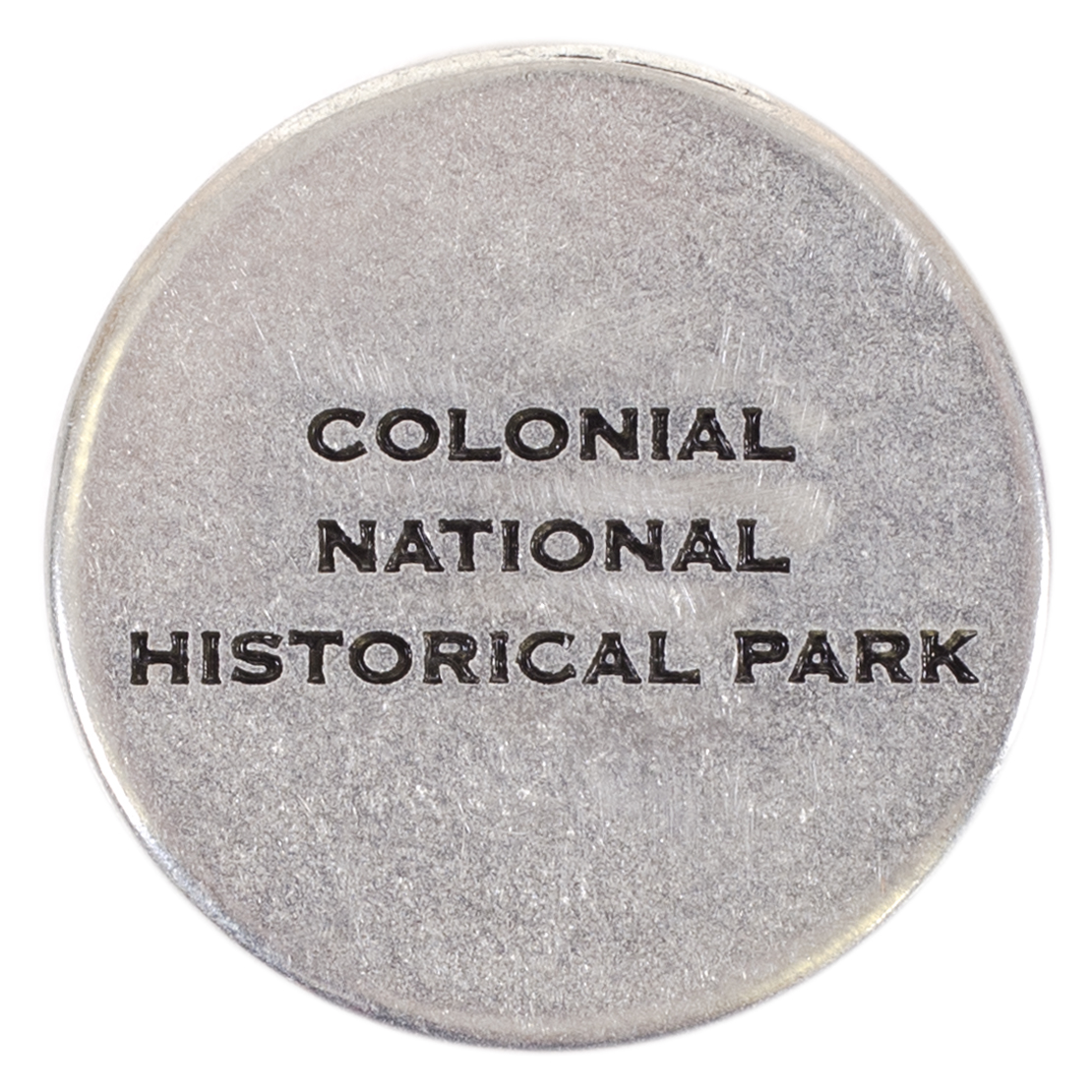 Colonial National Historic Park token back