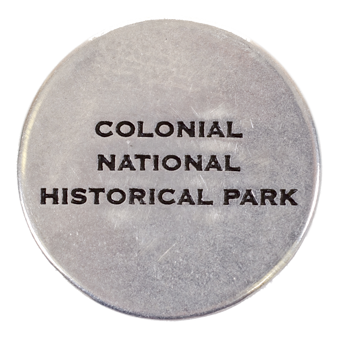 Colonial National Historic Park token back