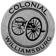 Colonial Williamsburg token front