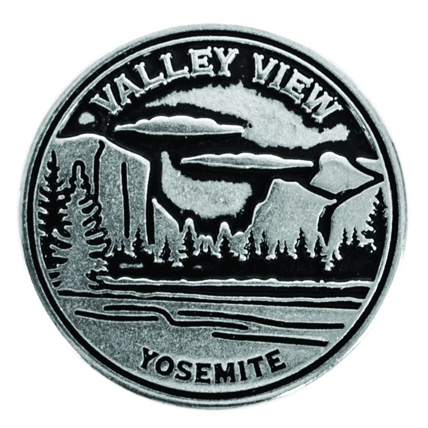 Yosemite National Park token back