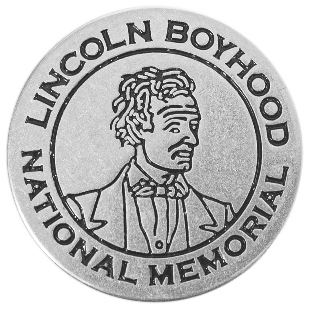 Lincoln Boyhood National Memorial  token front