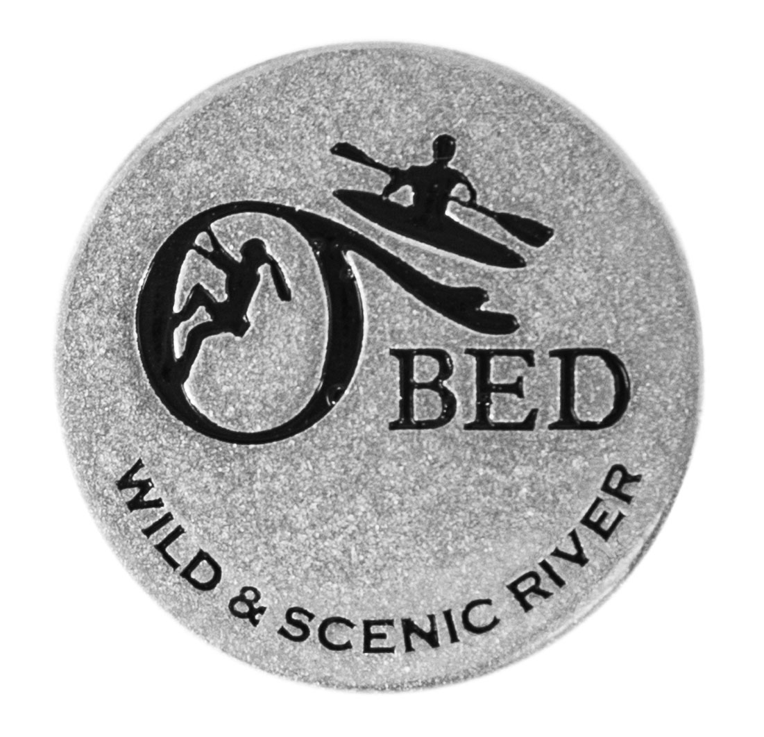 Obed Wild and Scenic River token front