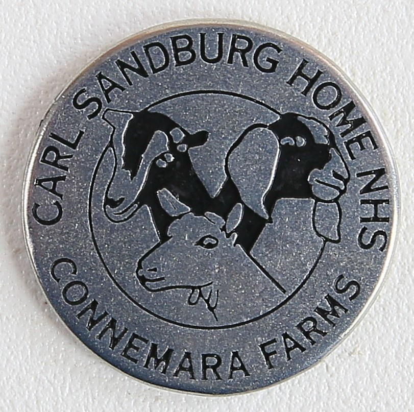 Carl Sandburg Home NHS token front