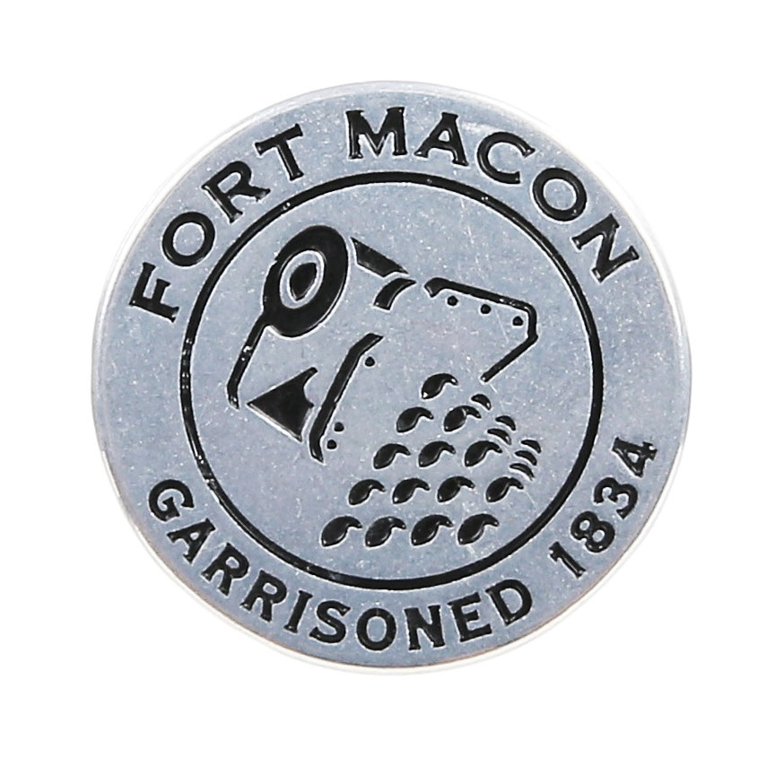 Fort Macon token front