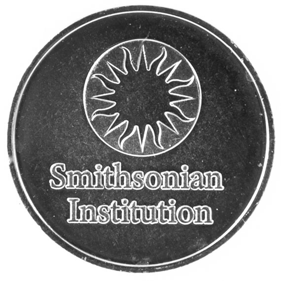 Smithsonian Institution token back