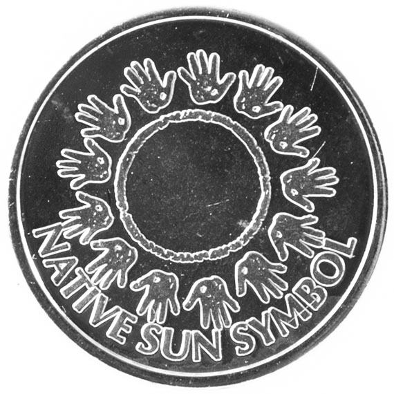 Smithsonian Institution token front