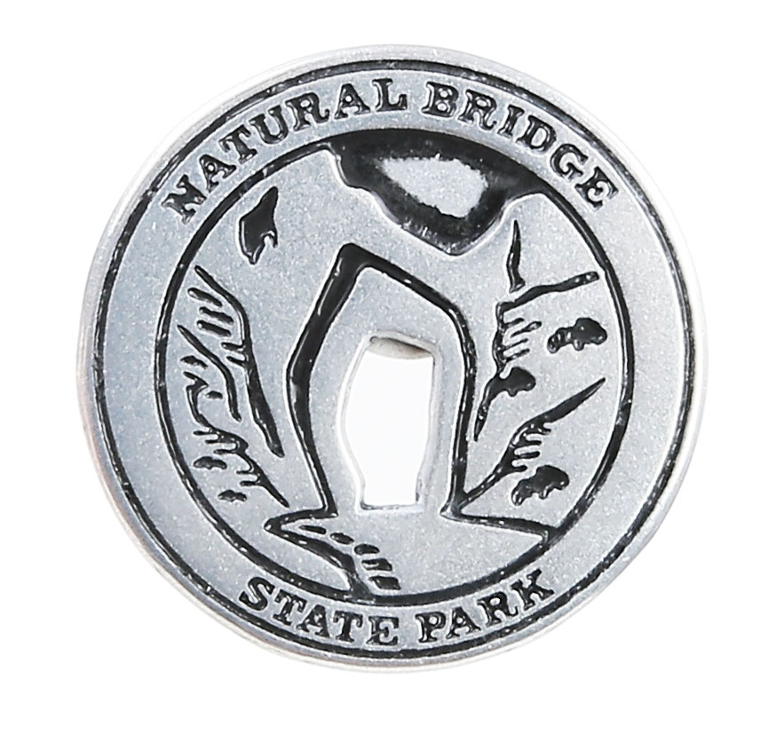 Natural Bridge Die Cut token front