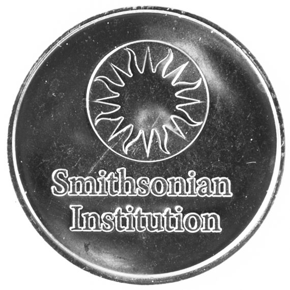 Smithsonian Institution token back