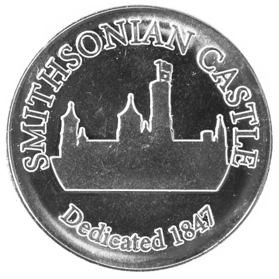 Smithsonian Institution token front