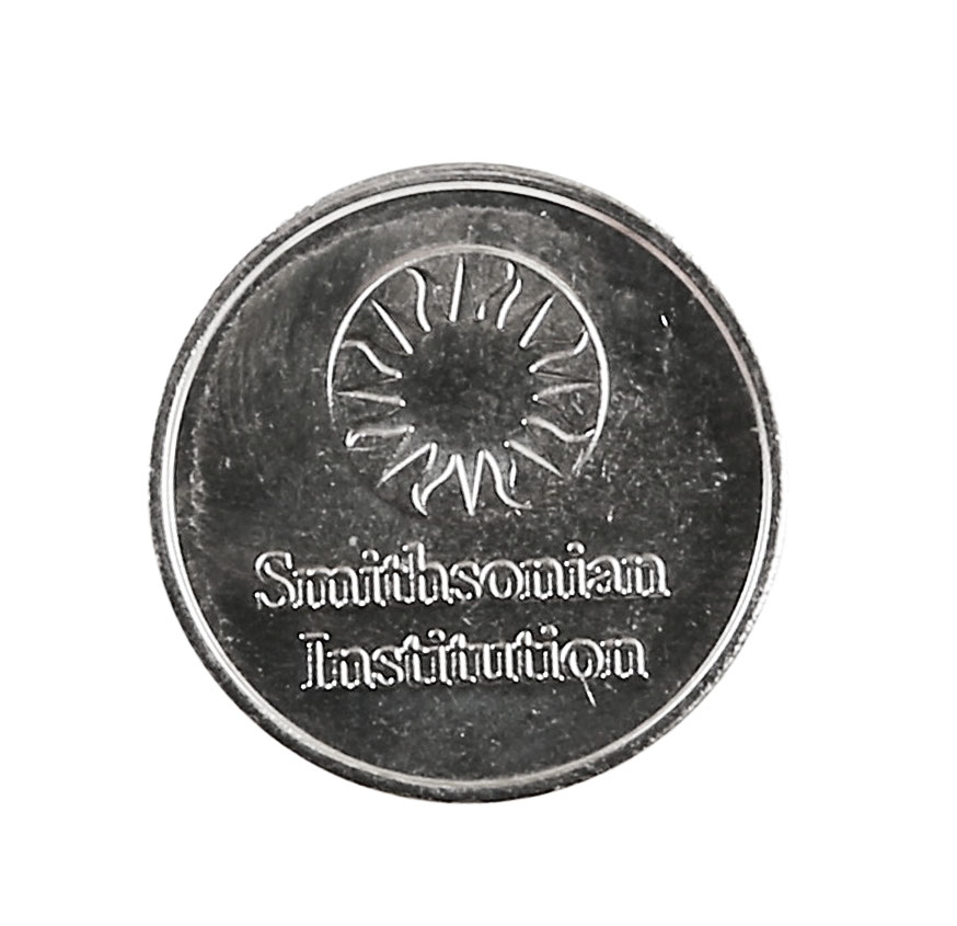 Smithsonian Institution token back