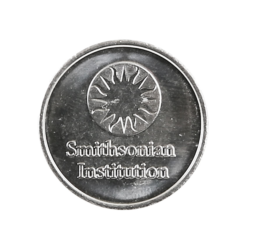 Smithsonian Institution token back