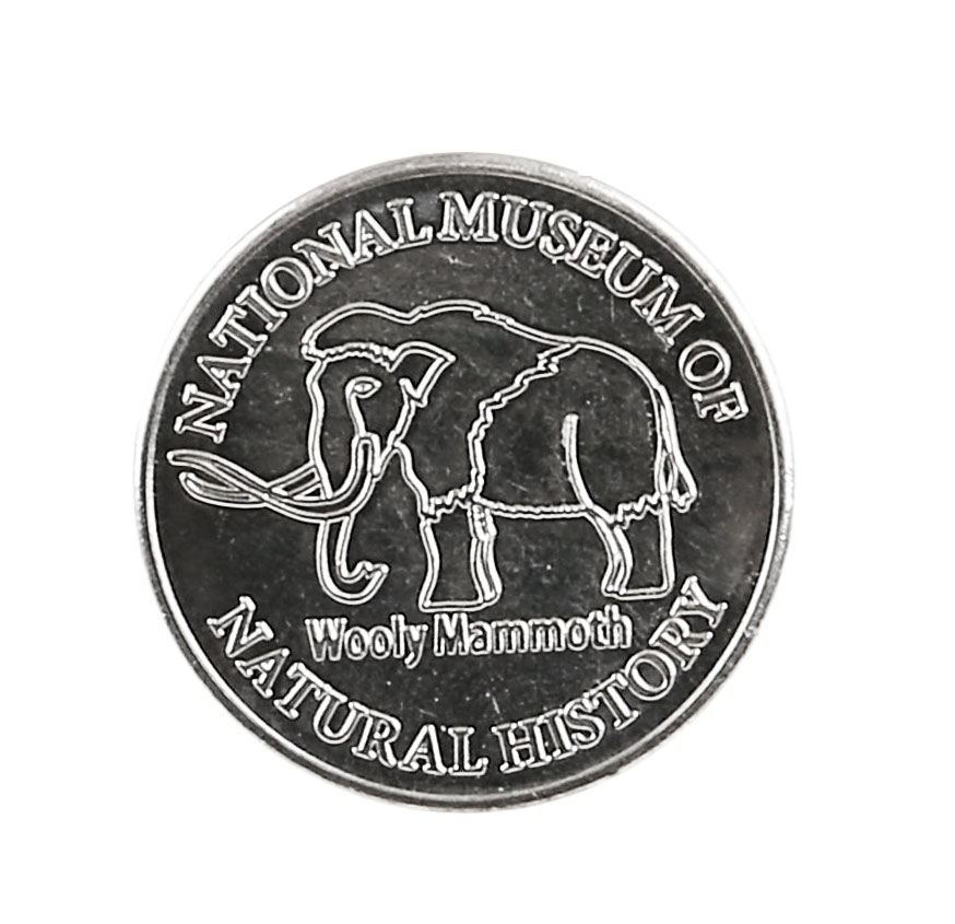 Smithsonian Institution token front