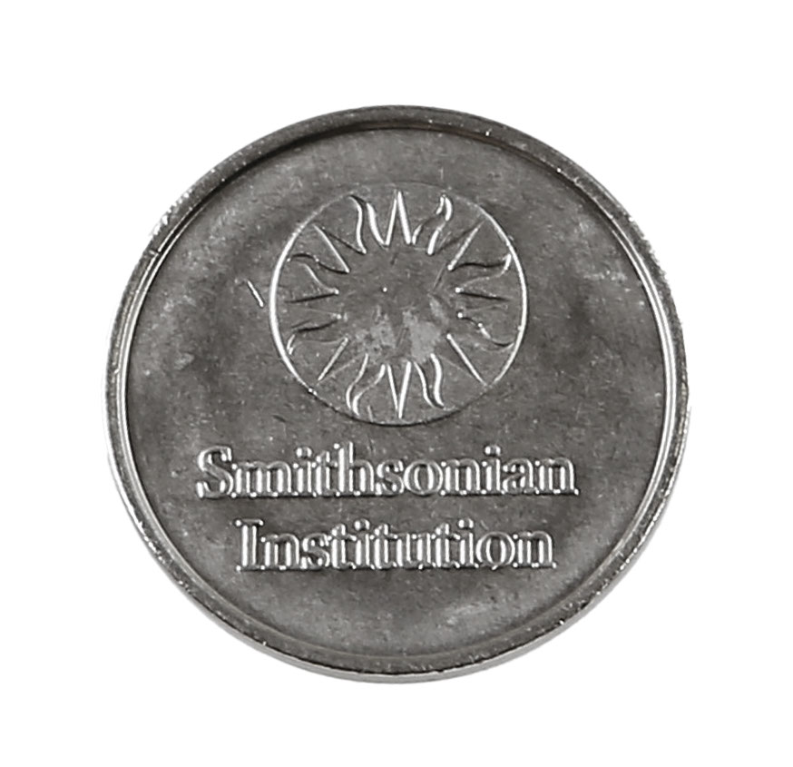 Smithsonian Institution token back