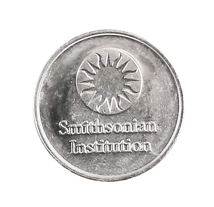 Smithsonian Institution token back