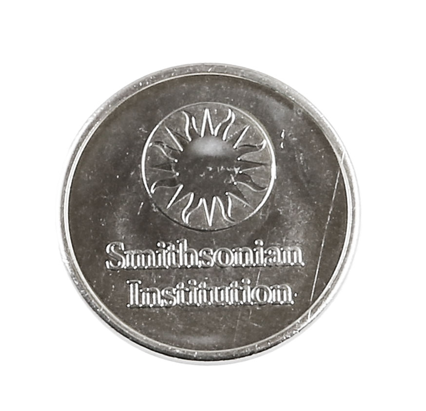 Smithsonian Institution token back