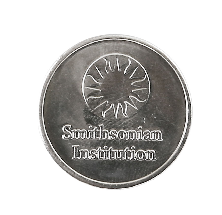 Smithsonian Institution token back