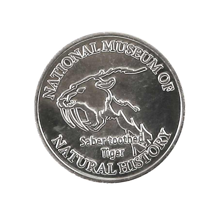 Smithsonian Institution token front