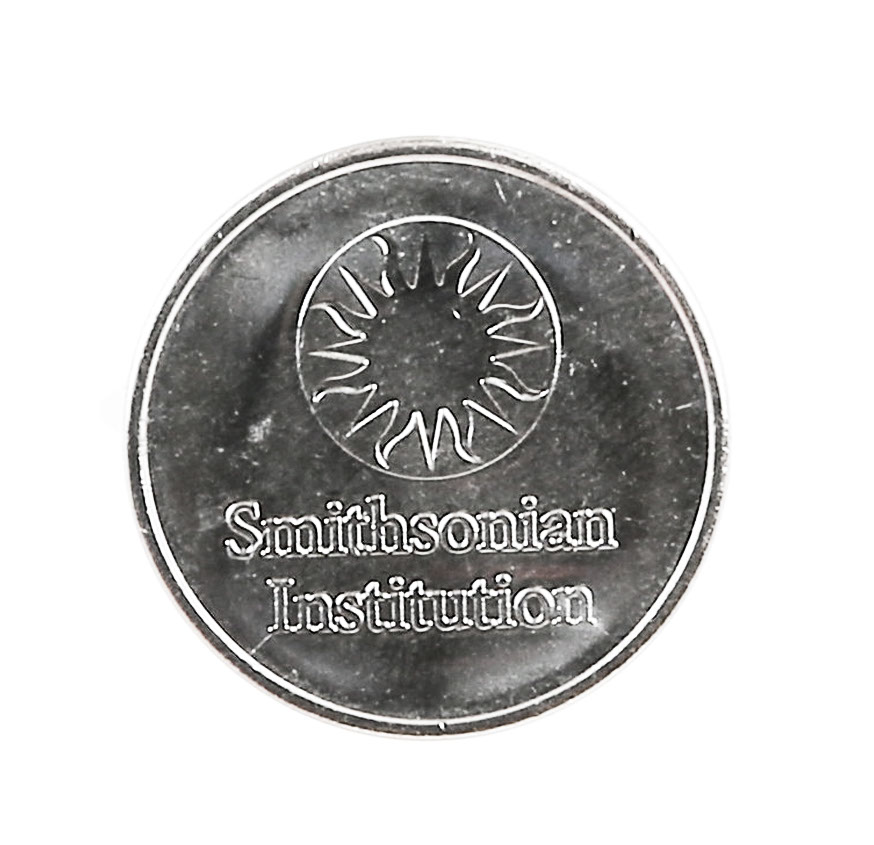 Smithsonian Institution token back