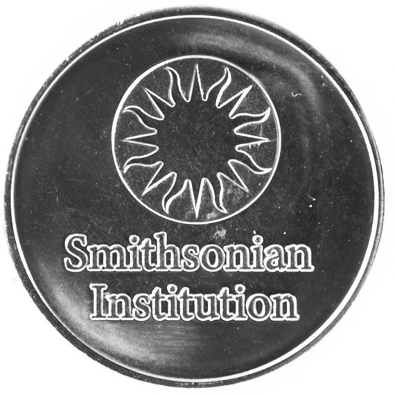 Smithsonian Institution token back