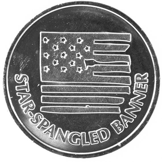 Smithsonian Institution token front