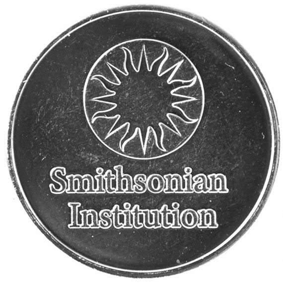 Smithsonian Institution token back