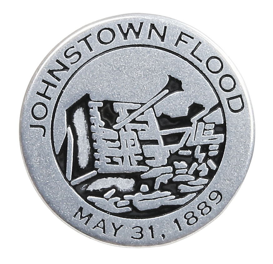 Johnstown Flood National Memorial token back