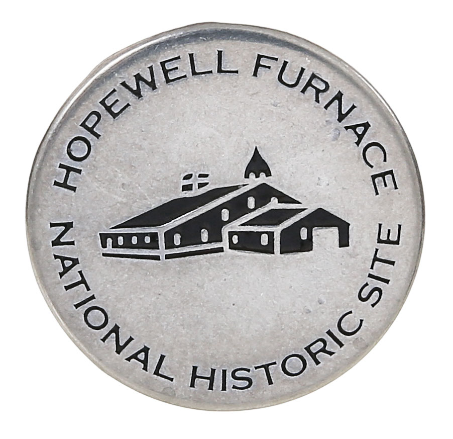 Hopewell Furnace NHS token front