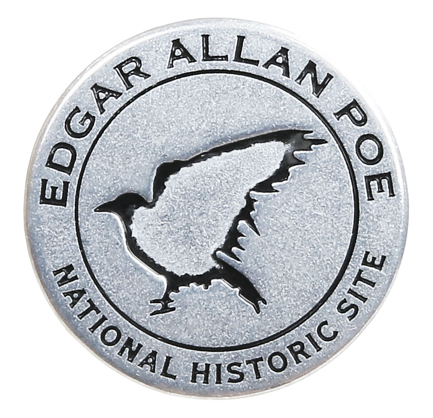 Edgar Allan Poe National Historic Site token back