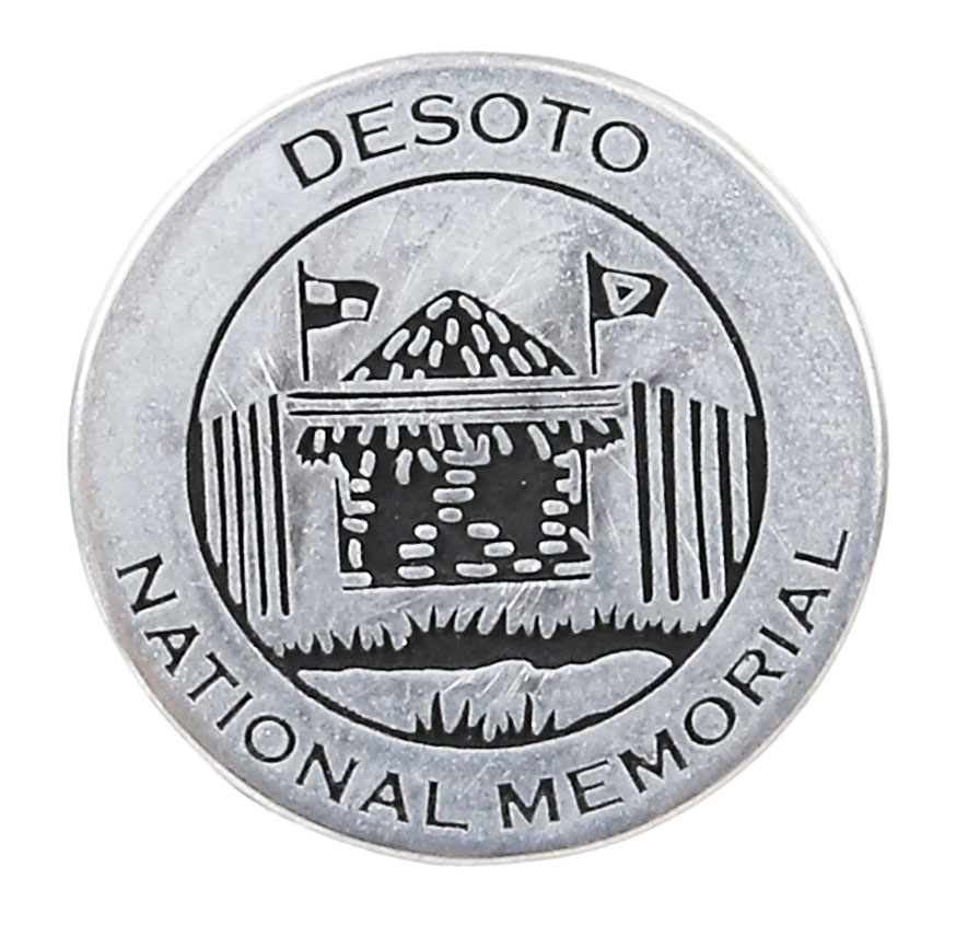 De Soto National Memorial token back