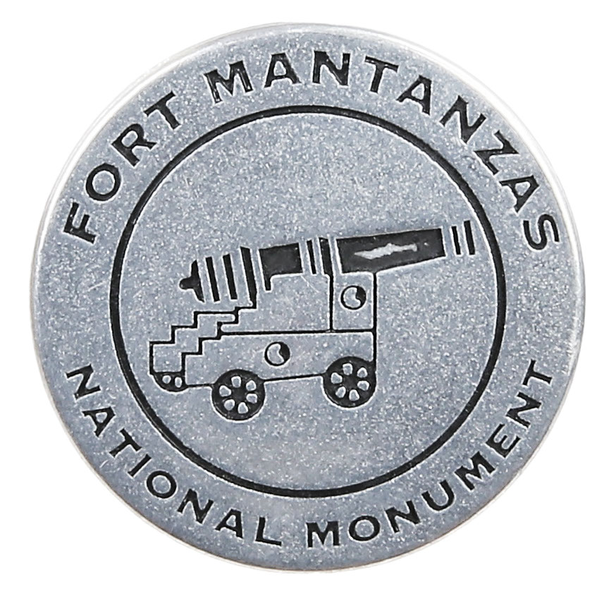 Fort Mantanzas National Monument token back