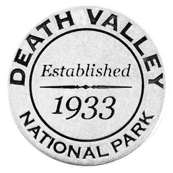 Death Valley National Park token back